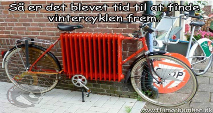 Så er det tid til at finde vintercyklen frem
