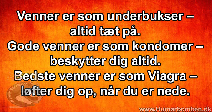 Venner er som