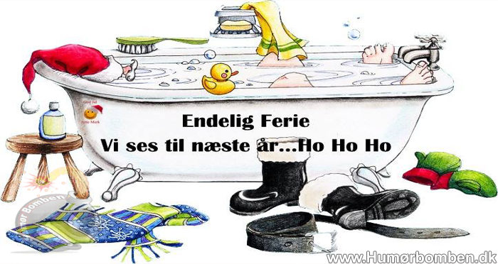 Endelig ferie – ses igen næste år