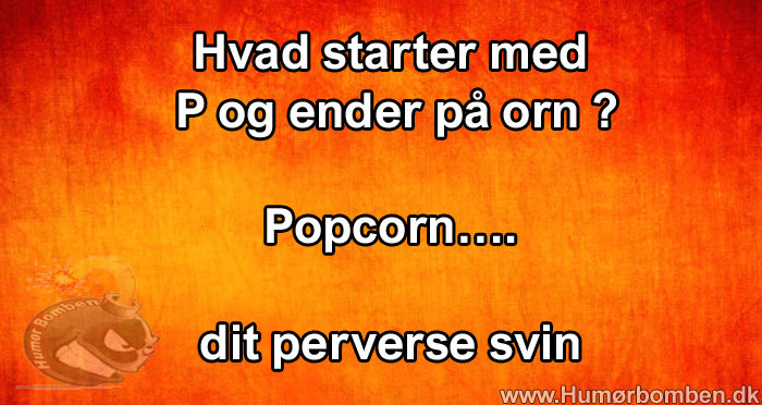Hvad starter med P og ender på orn