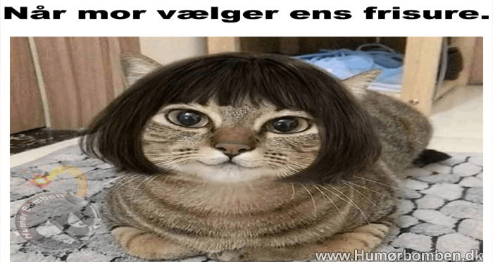 Når mor vælger ens frisure