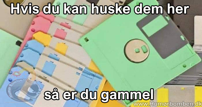Hvis du kan huske dem her – så er du gammel