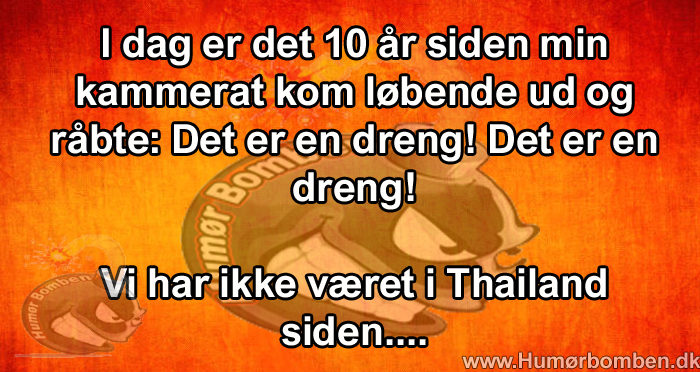 I dag er det 10 år siden