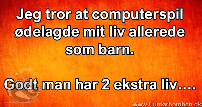Jeg tror at computerspil ødelagde mit liv