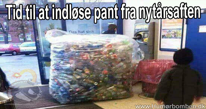 Tid til at indløse pant fra nytårsaften