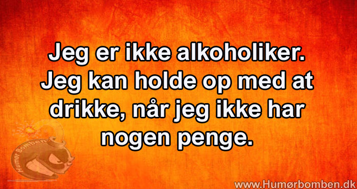 Jeg er ikke alkoholiker