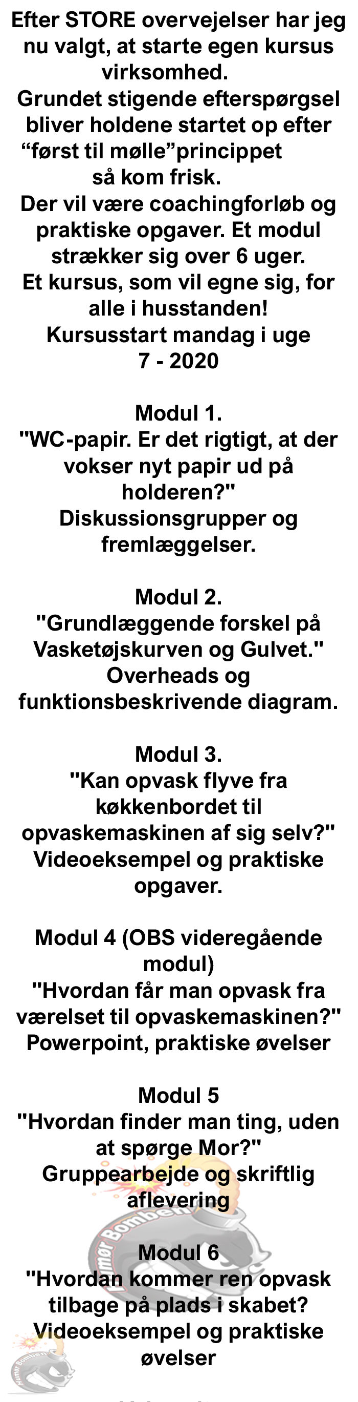 Starte egen kursus virksomhed
