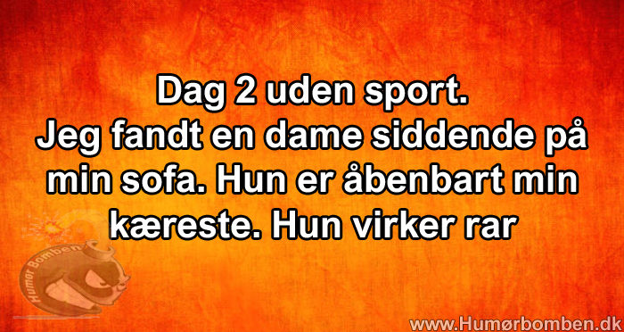 Dag 2 uden sport