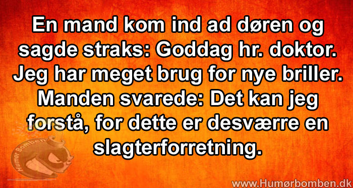 Goddag hr. doktor