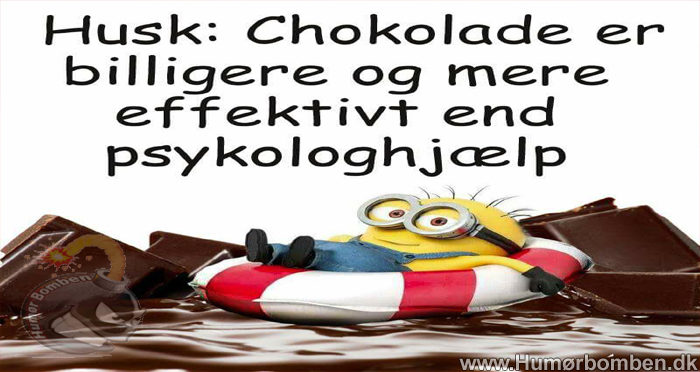 Husk chokoladen