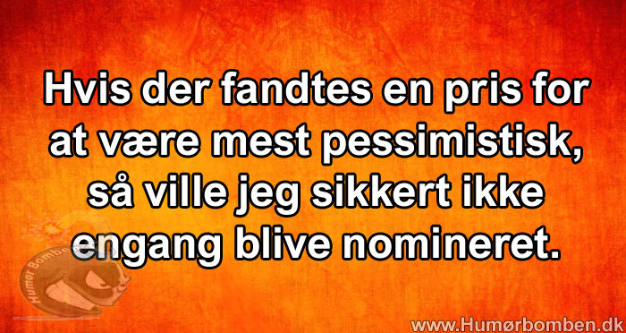 Hvis der fandtes en pris