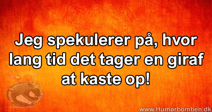 Jeg spekulerer på