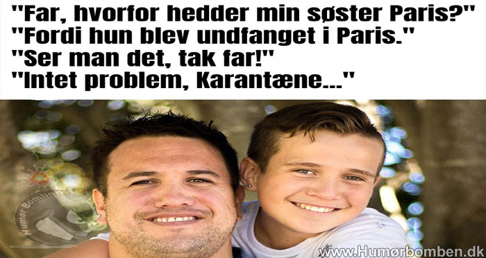 Far, hvorfor hedder min søster Paris