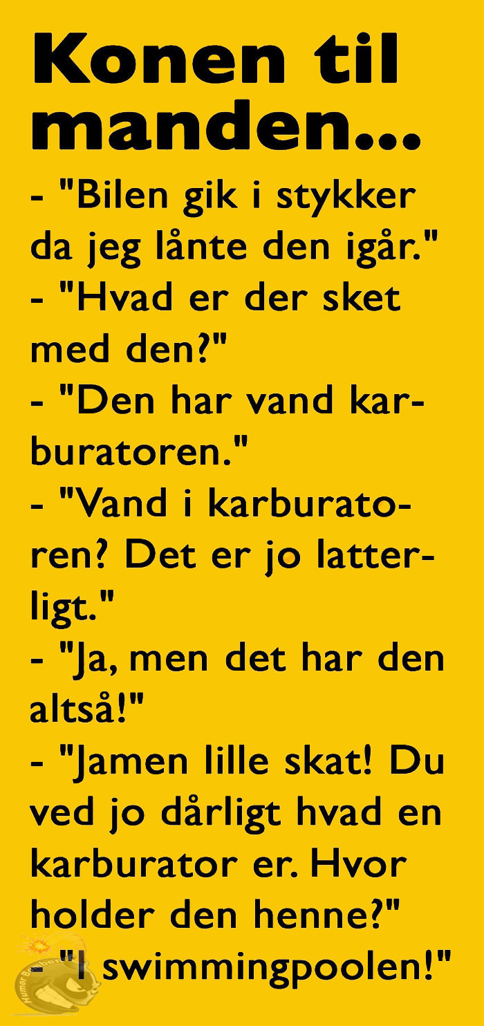 Konen til manden =)