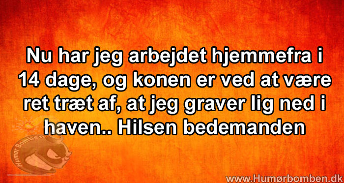 Nu har jeg arbejdet hjemmefra i 14 dage