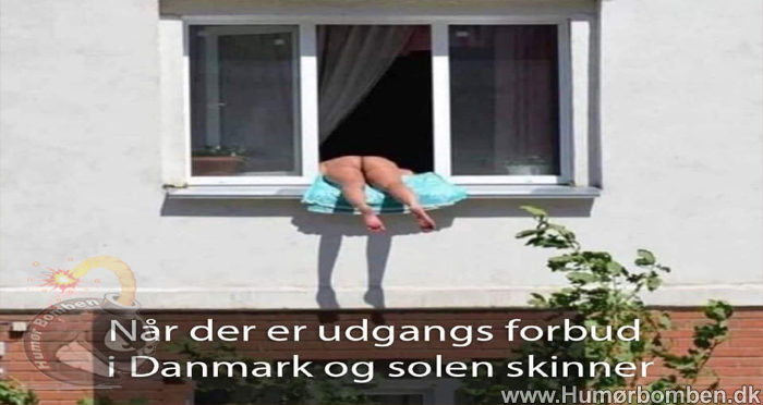 Når der er udgangs forbud i Danmark