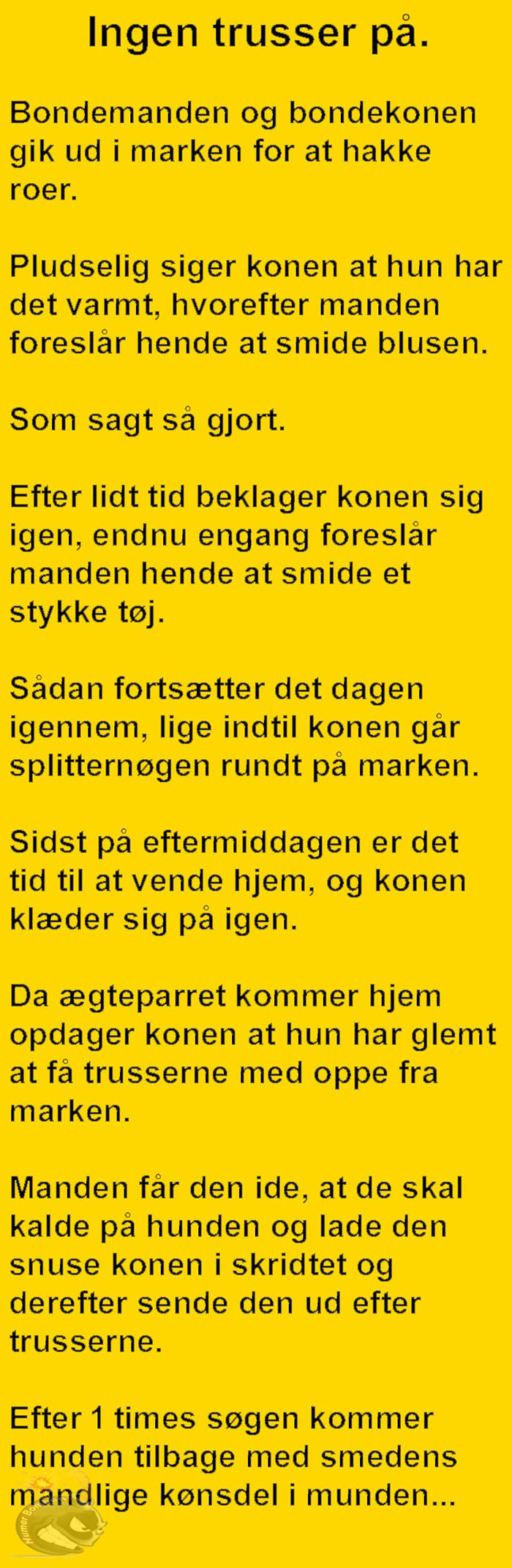 bondemand og bondekonen