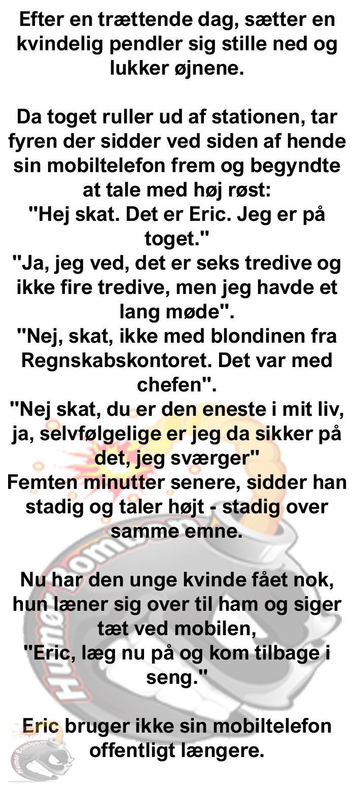 Efter en trættende dag
