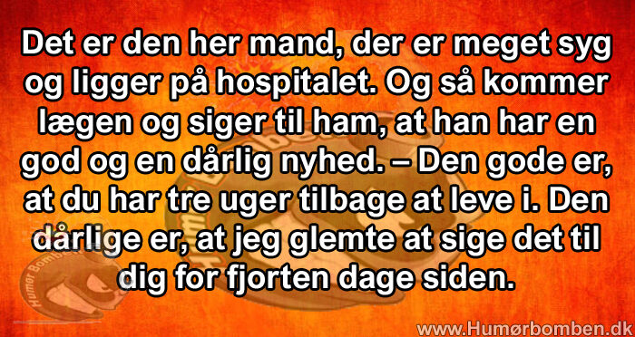 Det er den her mand, der er meget syg