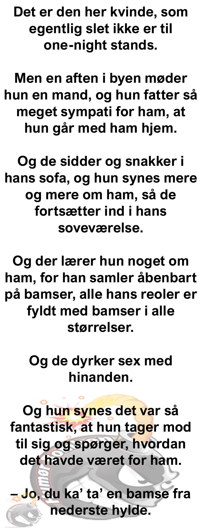 Det er den her kvinde
