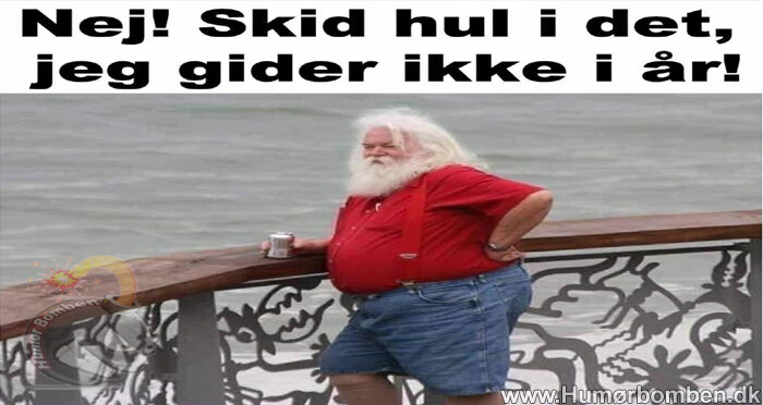 Jeg gider ikke i år