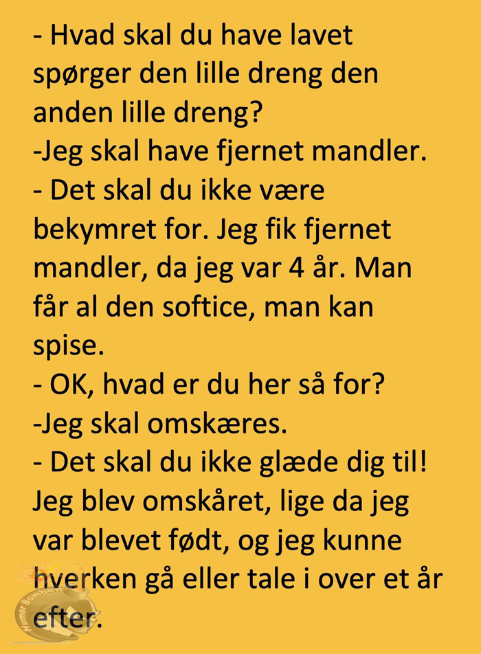 To små drenge var ved lægen