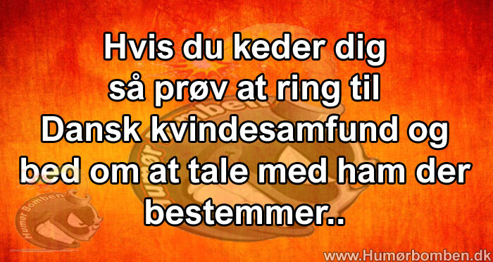 Hvis du keder dig